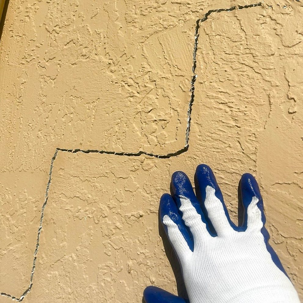 Stairstep Crack Before 2