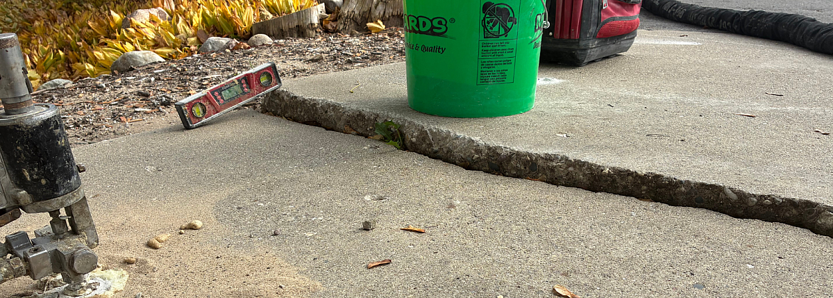 Why does concrete sink common causes of uneven driveways sidewalks and patios blog1