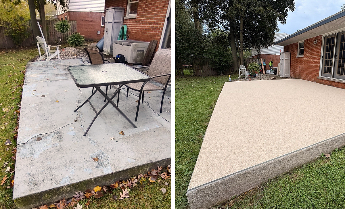 How do i fix and resurface my concrete 3