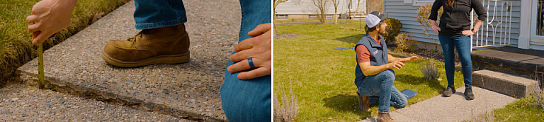 Best way to fix concrete driveways 1