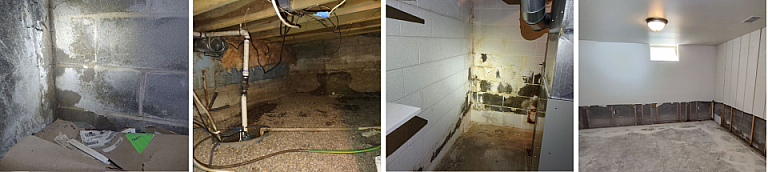 Crawl Space Basement Water Intrusion 1