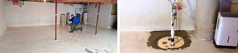 Helping a central lake family rebuild after a basement wall collapse5