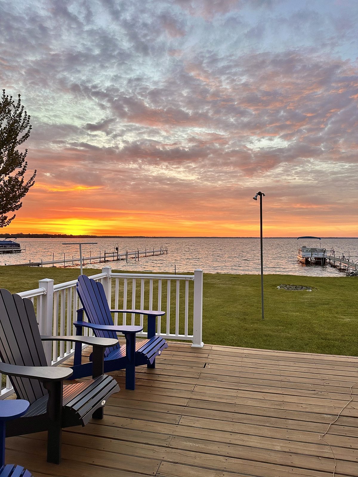 Houghton lake michigan sunrise