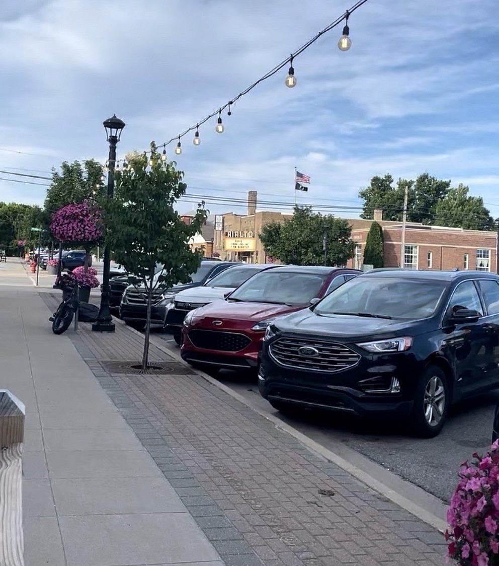 Downtown grayling michigan