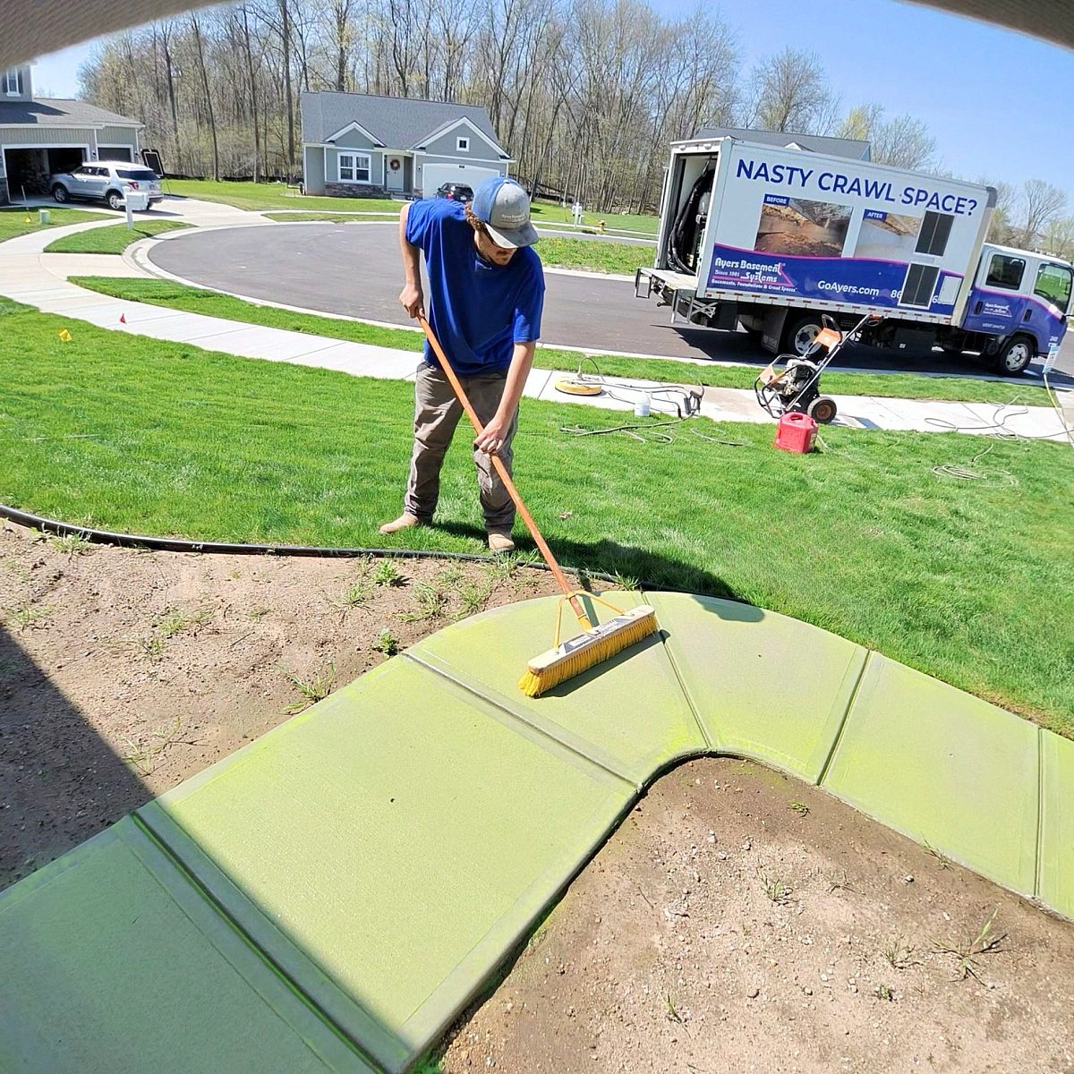 Ayers sealantpro concrete protection installation