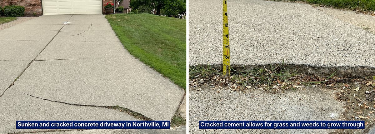 Before you replace your concrete driveway consider repair 1