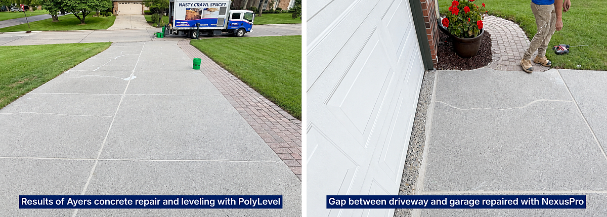 Before you replace your concrete driveway consider repair 2