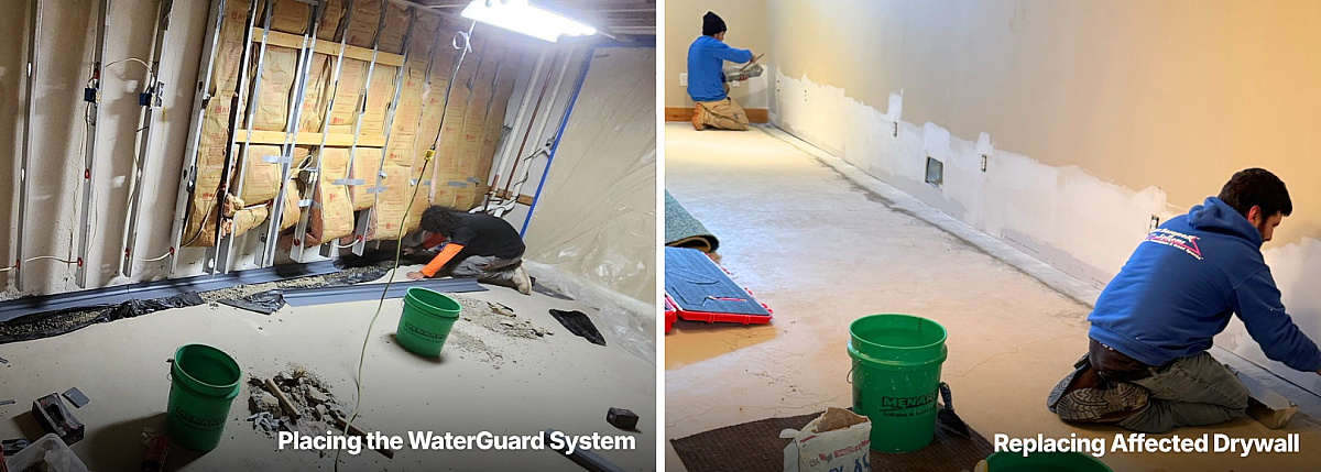 Finished basement leaking why you should waterproof now 2