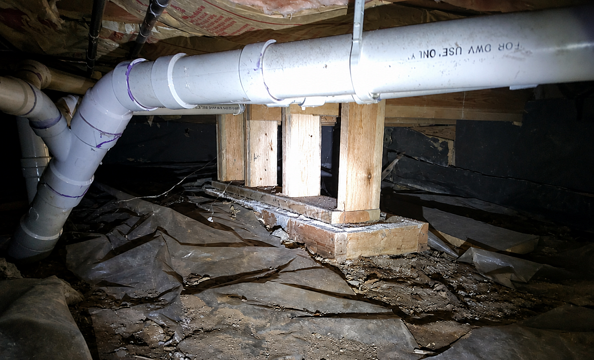 Cold floors musty smell it could be your crawl space