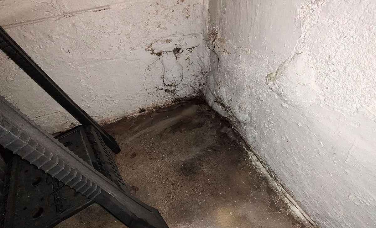 Why basement waterproofing paint bubbles and peels