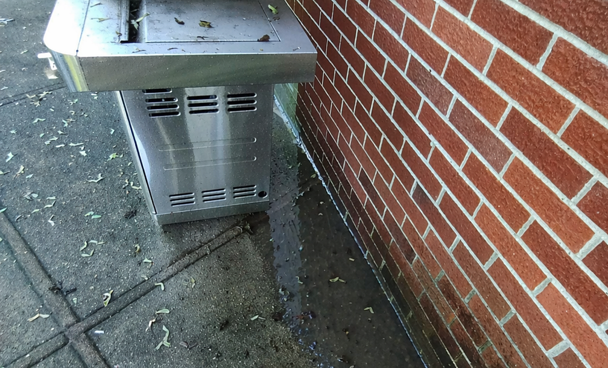 Why is water collecting near my foundation 3