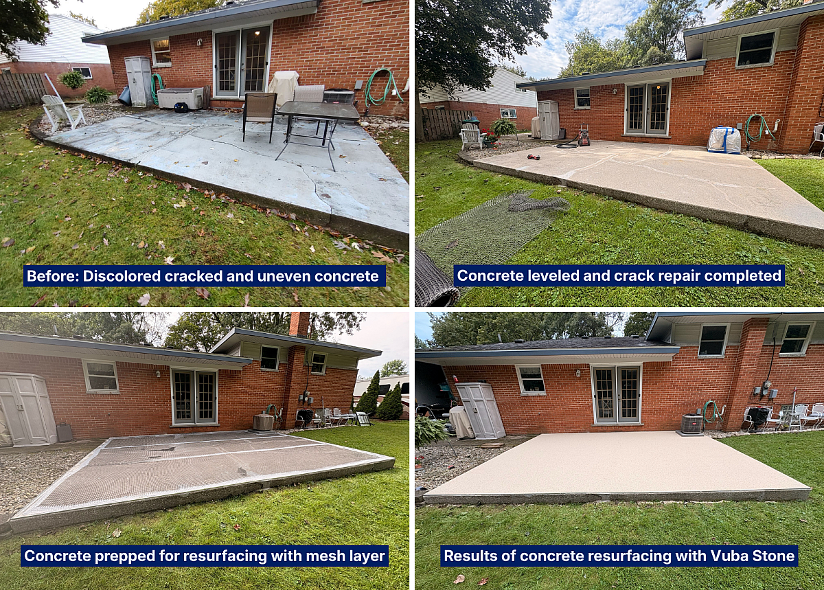 How do i fix and resurface my concrete 2