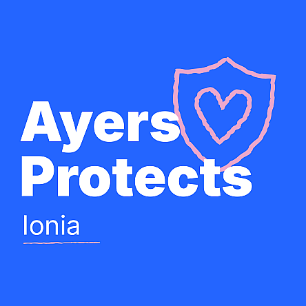Ayers Protects Pink Shield Ionia