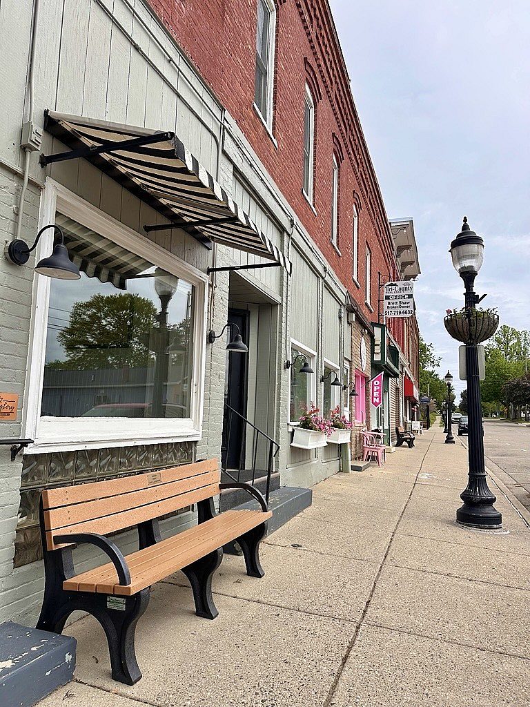 Downtown Dimondale in Michigan