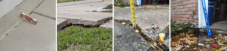 Why is water collecting near my foundation1