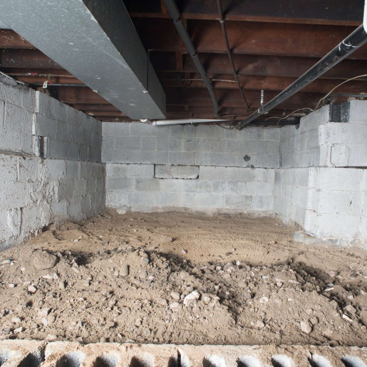 01 crawl space set 2 before