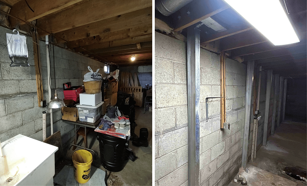 How Winter Ground Pressure Causes Bowing Basement Walls in Michigan and Indiana 1